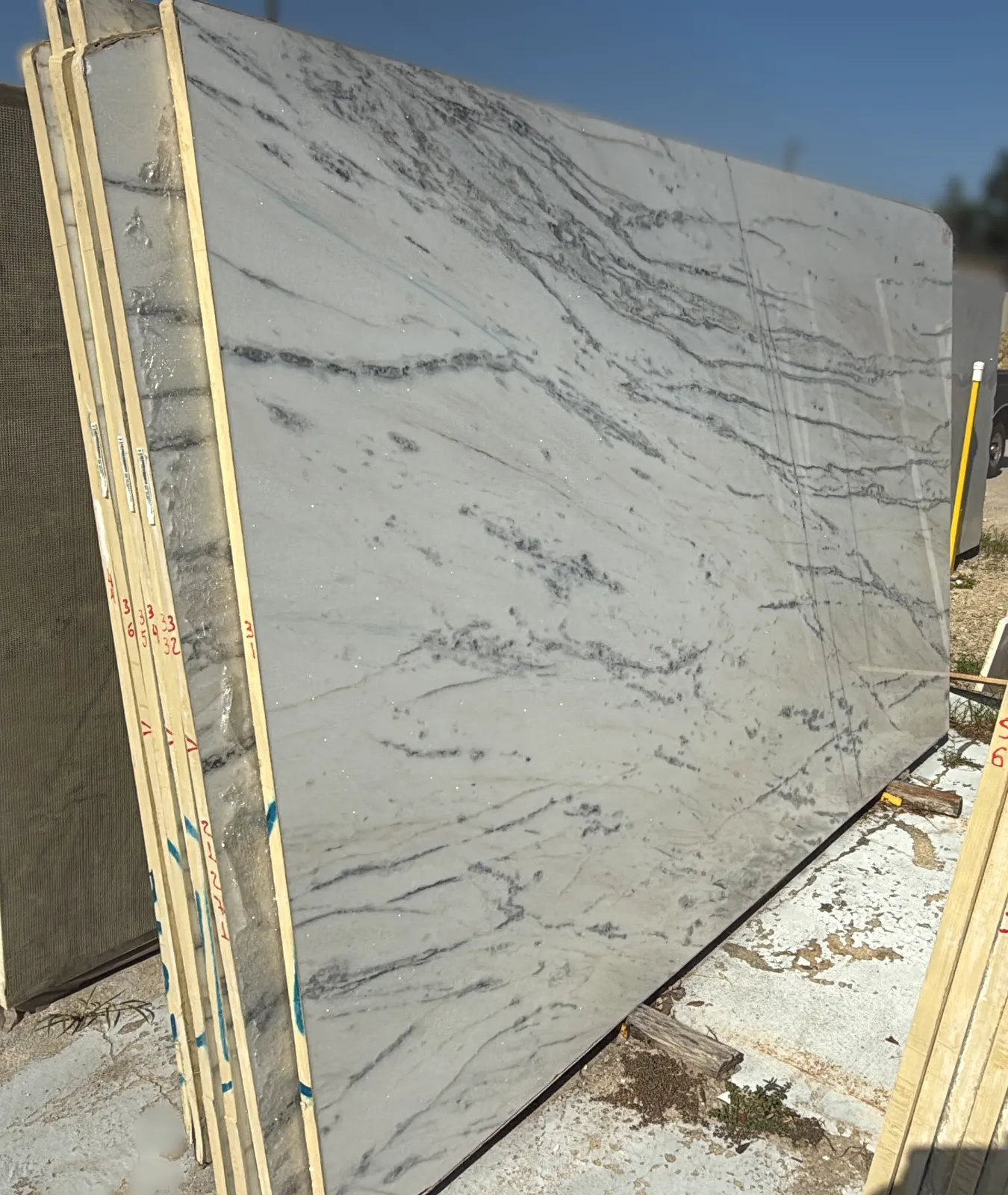 Carrara White Brazil — JW Stone Logistics material photo 1